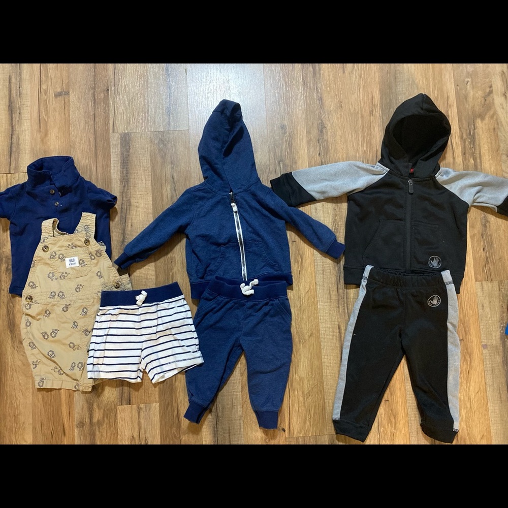 7 piece baby bundle - sweatsuits